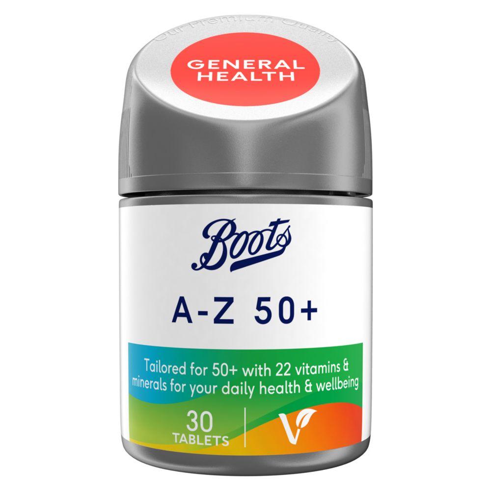 A-Z 50+ 30 Tablets