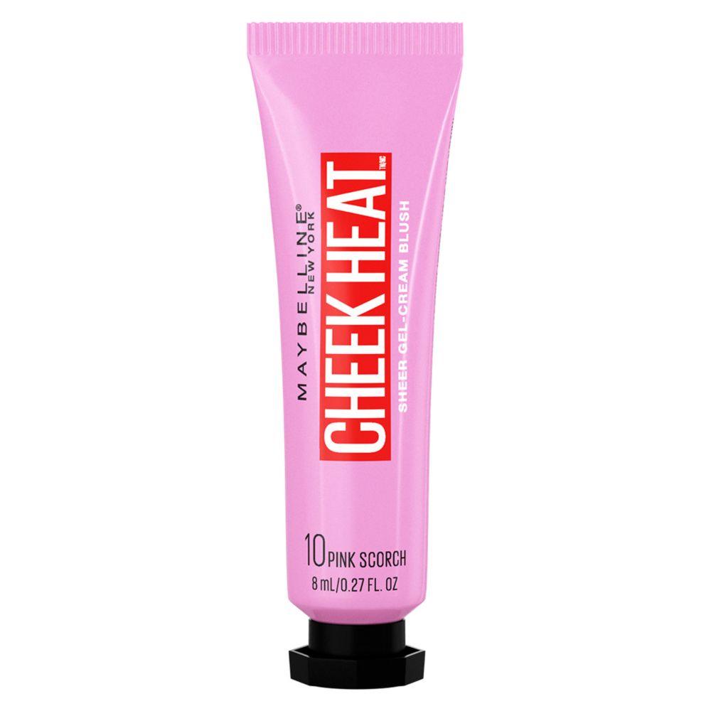 Cheek Heat Water Infused Hydrating Gel Sheer Blusher 10 Pink Scorch