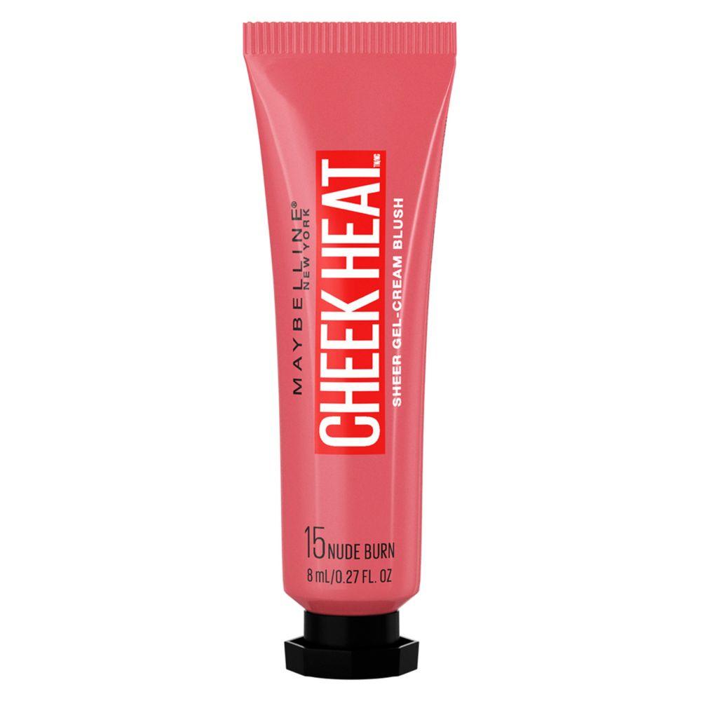 Cheek Heat Water Infused Hydrating Gel Sheer Blusher 15 Nude Burn