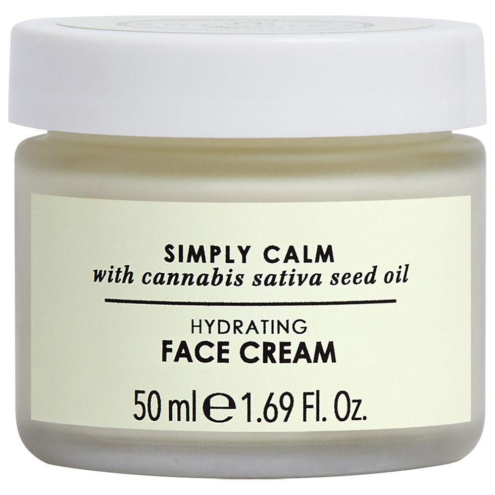 Botanics Simply Calm Hydrating Face Cream with Cannabis Sativa (Hemp) Seed Oil 50ml