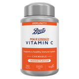 Vitamin C 1000Mg 180 Orange Flavour Chewable Tablets (6 Month Supply)