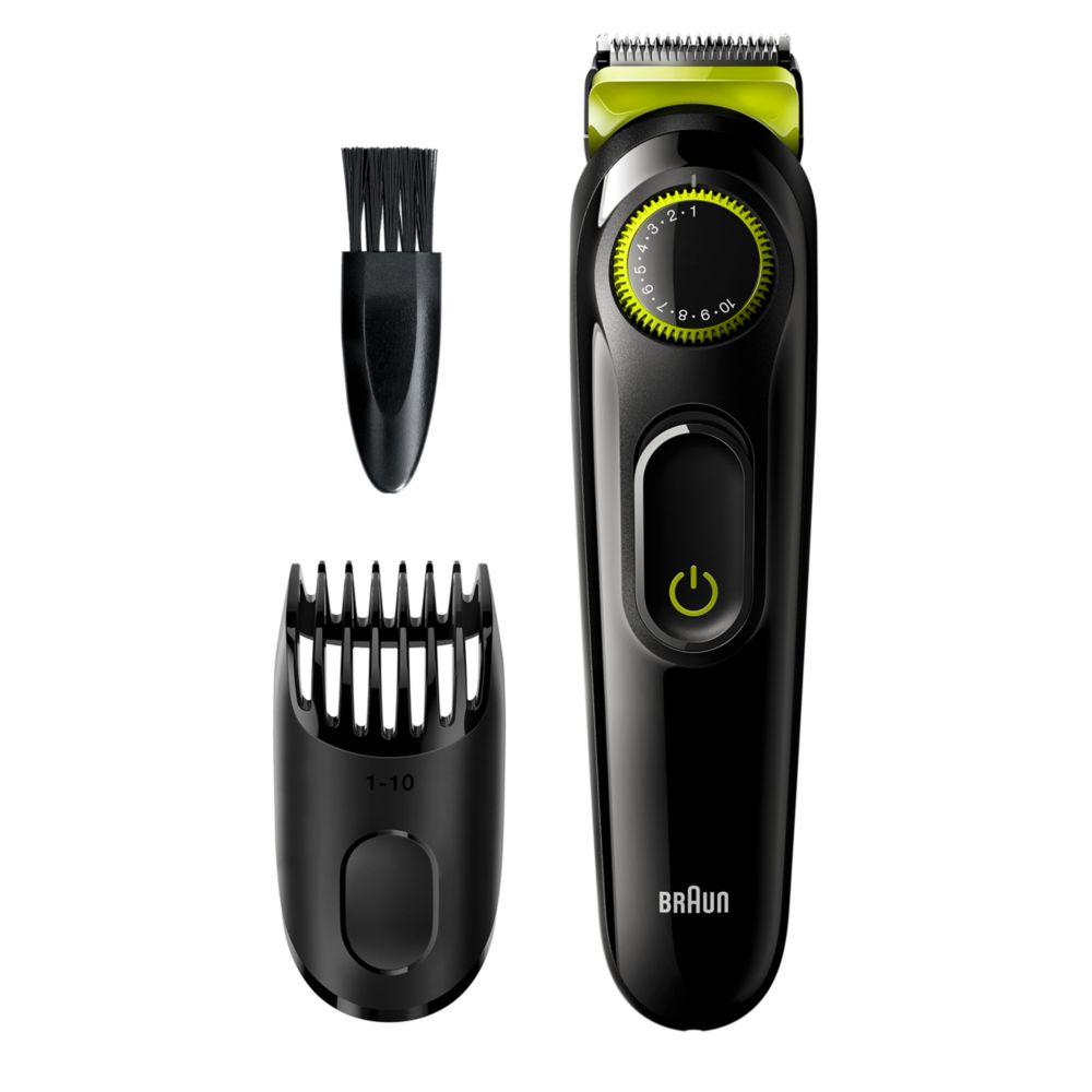 Beard Trimmer Bt3221 Men Beard Trimmer & Hair Clipper, 20 Length Settings, Black/Volt Green