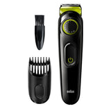 Beard Trimmer Bt3221 Men Beard Trimmer & Hair Clipper, 20 Length Settings, Black/Volt Green