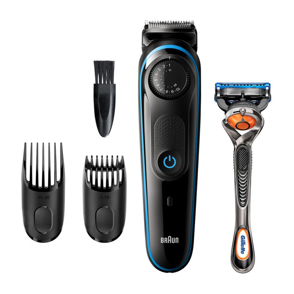 Beard Trimmer Bt3240 Men Beard Trimmer & Hair Clipper, 39 Length Settings, Black/Blue