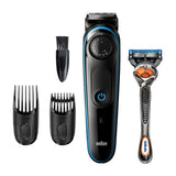 Beard Trimmer Bt3240 Men Beard Trimmer & Hair Clipper, 39 Length Settings, Black/Blue