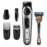 Beard Trimmer Bt5260 Men Beard Trimmer & Hair Clipper, 39 Length Settings, Black/Silver Metal