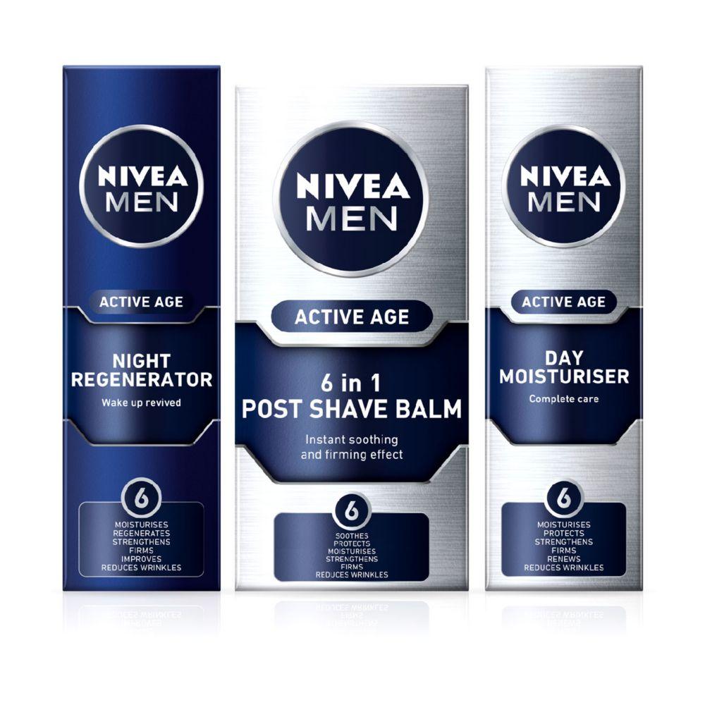 Men Active Age Face Moisturiser Bundle Set
