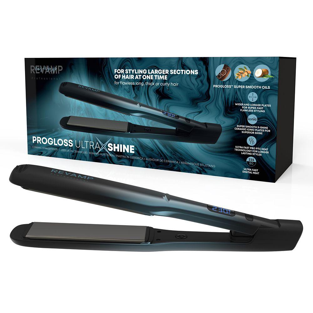 Progloss Ultra X Shine Wide Ceramic Hair Straightener