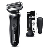 Series 7 70-N1200S Electric Shaver For Men With Precision Trimmer, Silver