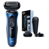 Series 6 60-B4500Cs Electric Shaver For Men With Charging Stand, Beard Trimmer, Blue