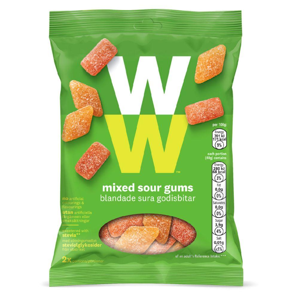 Sour Fruit Gums - 40G X 2