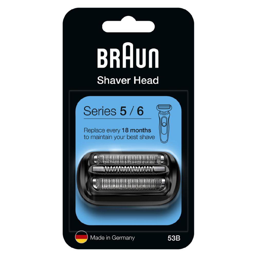 Series 5 53B Electric Shaver Head Replacement - Black