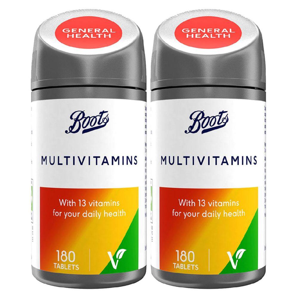 Multivitamins Bundle: 2 X 180 Tablets (1 Year Supply)