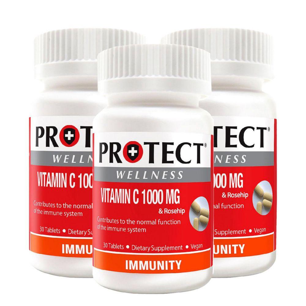 Vitamin C Bundle: 3 X 30 Tablets (3 Month Supply)