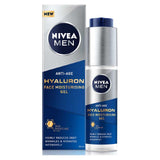 Men Anti-Age Hyaluron Face Gel Moisturiser With Hyaluronic Acid 50Ml