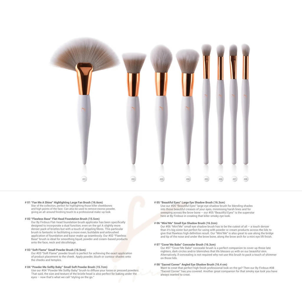 Signature Full-Face Makeup Brush Set & Bag