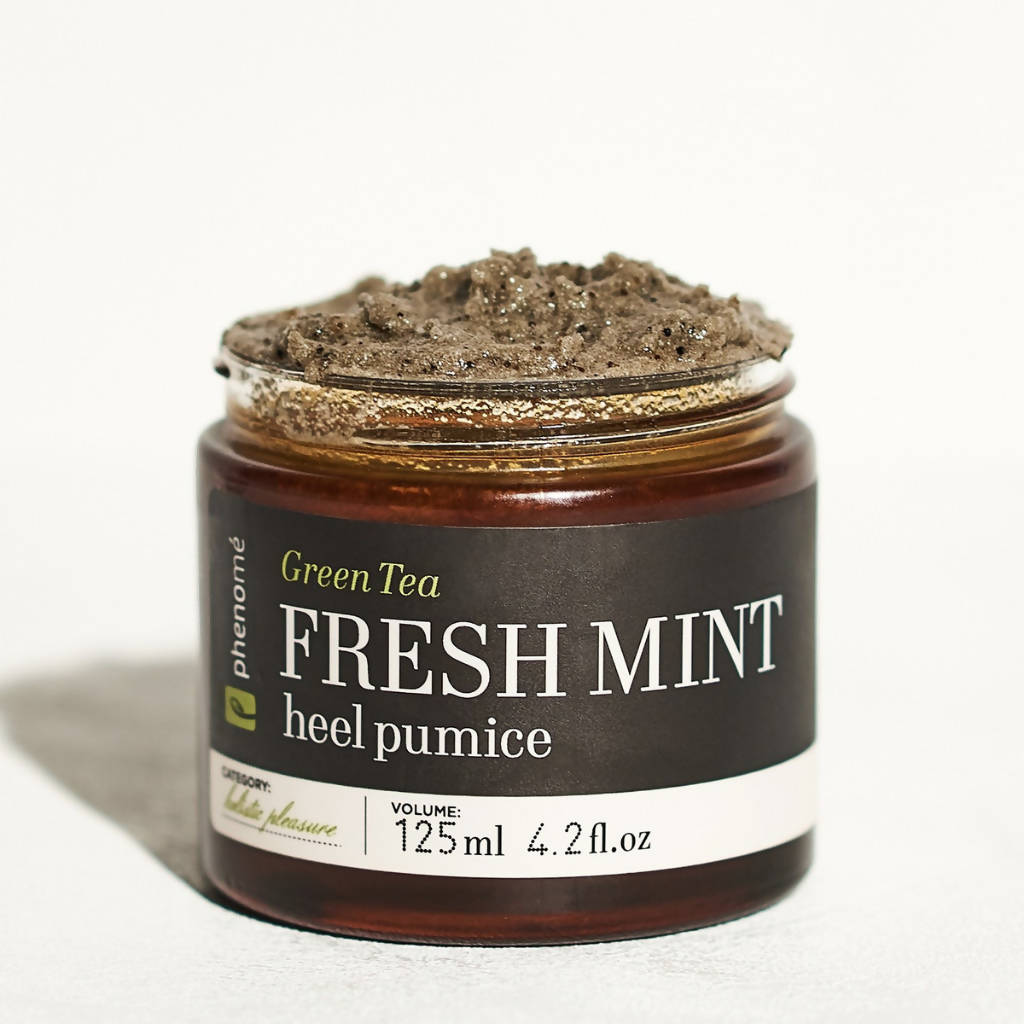 Green Tea Fresh Mint Heel Pumice
