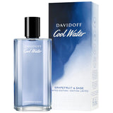 Davidoff Cool Water Man Grapefruit and Sage Eau de Toilette Spray 125ml