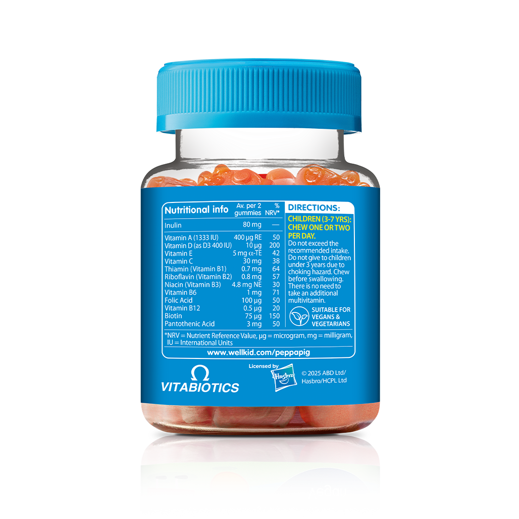 Vitabiotics Wellkid Peppa Pig Multivitamins