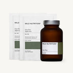 Wild Nutrition Food-Grown® Iron Plus - 3 Month Supply for Energy Production & Reduced Fatigue
