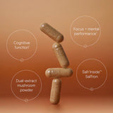 Wild Nutrition Brain Resilience Duo for Cognitive Function & Mental Wellness Support
