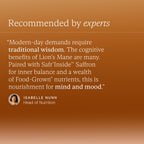 Wild Nutrition Brain Longevity Duo for Cognitive Function & Healthy Ageing