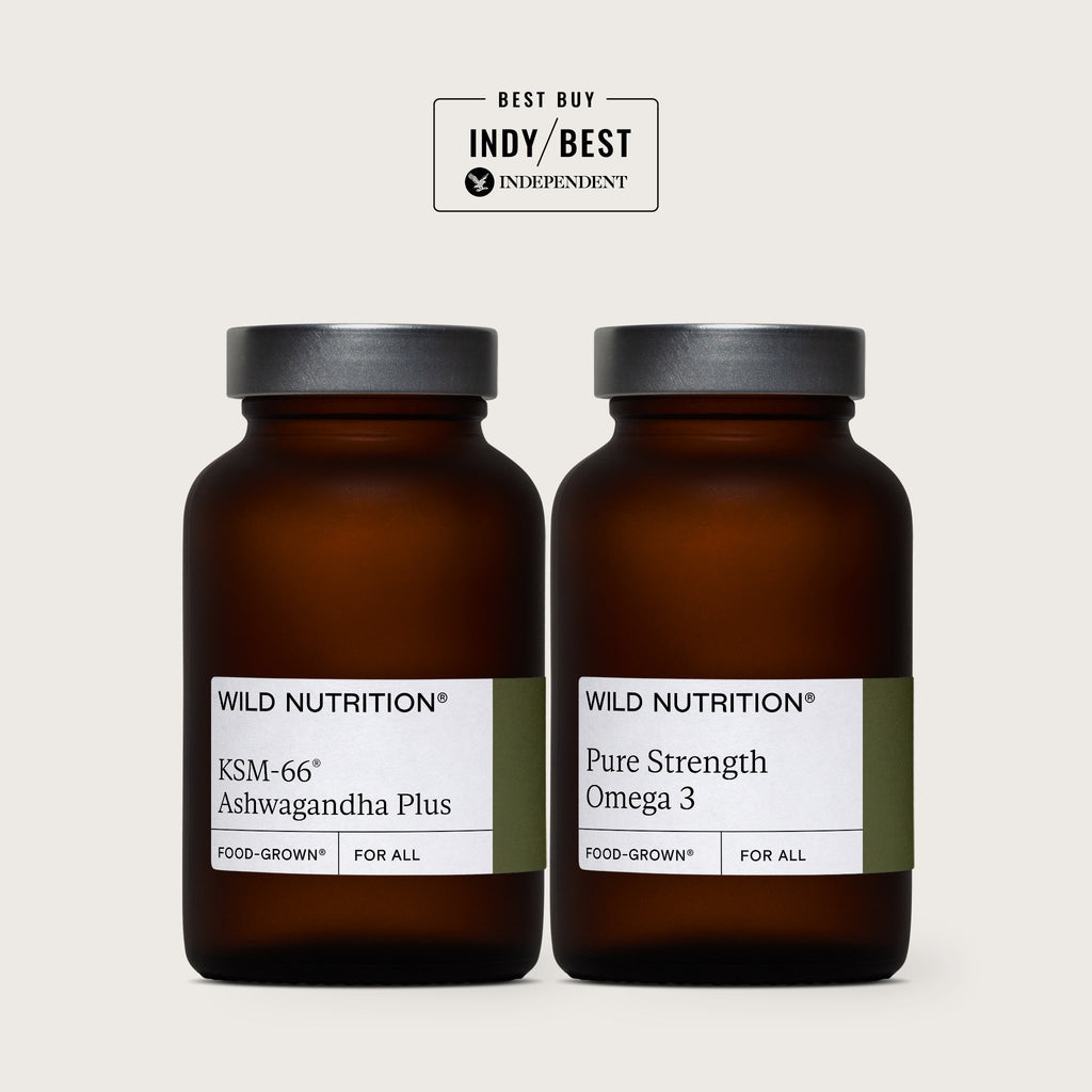 Wild Nutrition Mental Resilience Duo for Stress Management & Cognitive Support