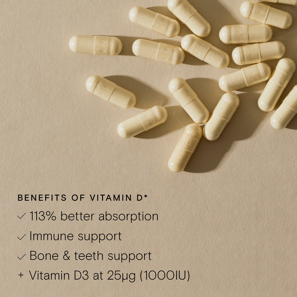Wild Nutrition Food-Grown® Vitamin D for Bone & Immune Support