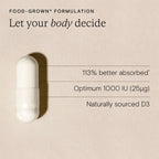 Wild Nutrition Food-Grown® Vitamin D for Bone & Immune Support