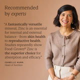 Wild Nutrition Food-Grown® Zinc Plus for Immunity, Skin & Cellular Health