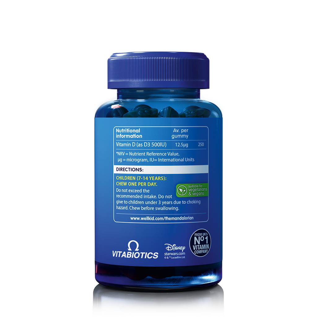 Vitabiotics Wellkid Vitamin D Gummies for Kids