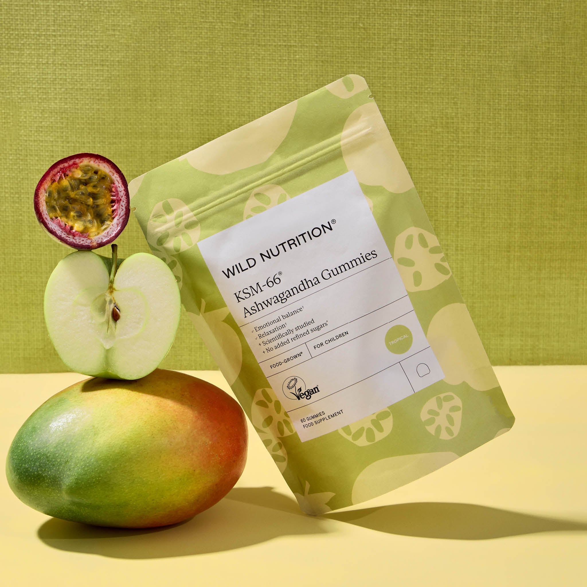 Wild Nutrition Longevity Trio (Pouch Refill) for Healthy Ageing & Cellular Vitality