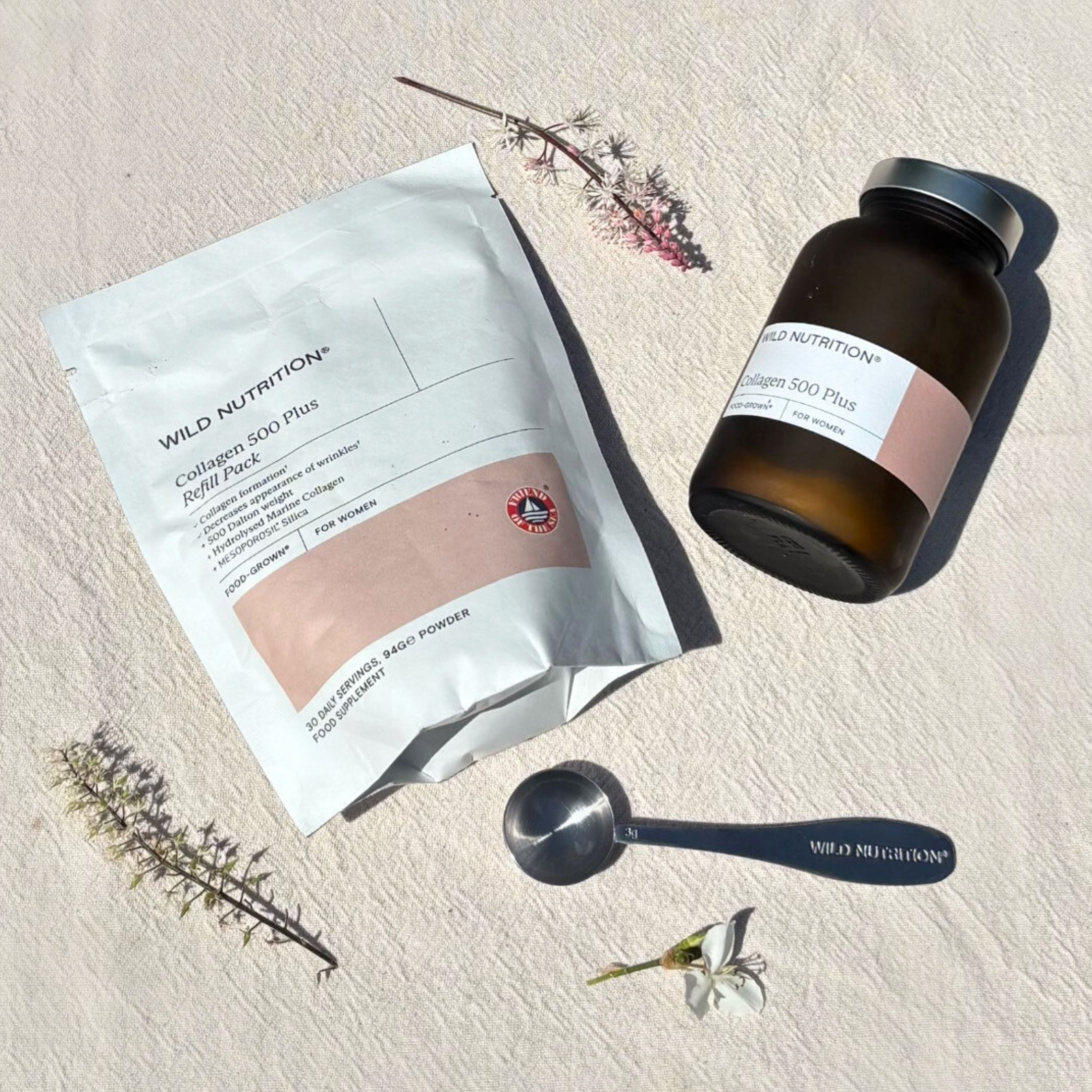 Wild Nutrition Beauty Sleep Duo for Restful Sleep & Overnight Recovery