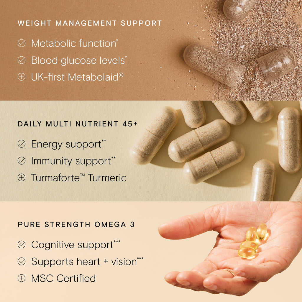 Wild Nutrition Complete Weight Management Trio for Weight Management & Metabolic Health