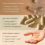 Wild Nutrition Peri-Metabolic Duo for Perimenopause & Metabolic Health