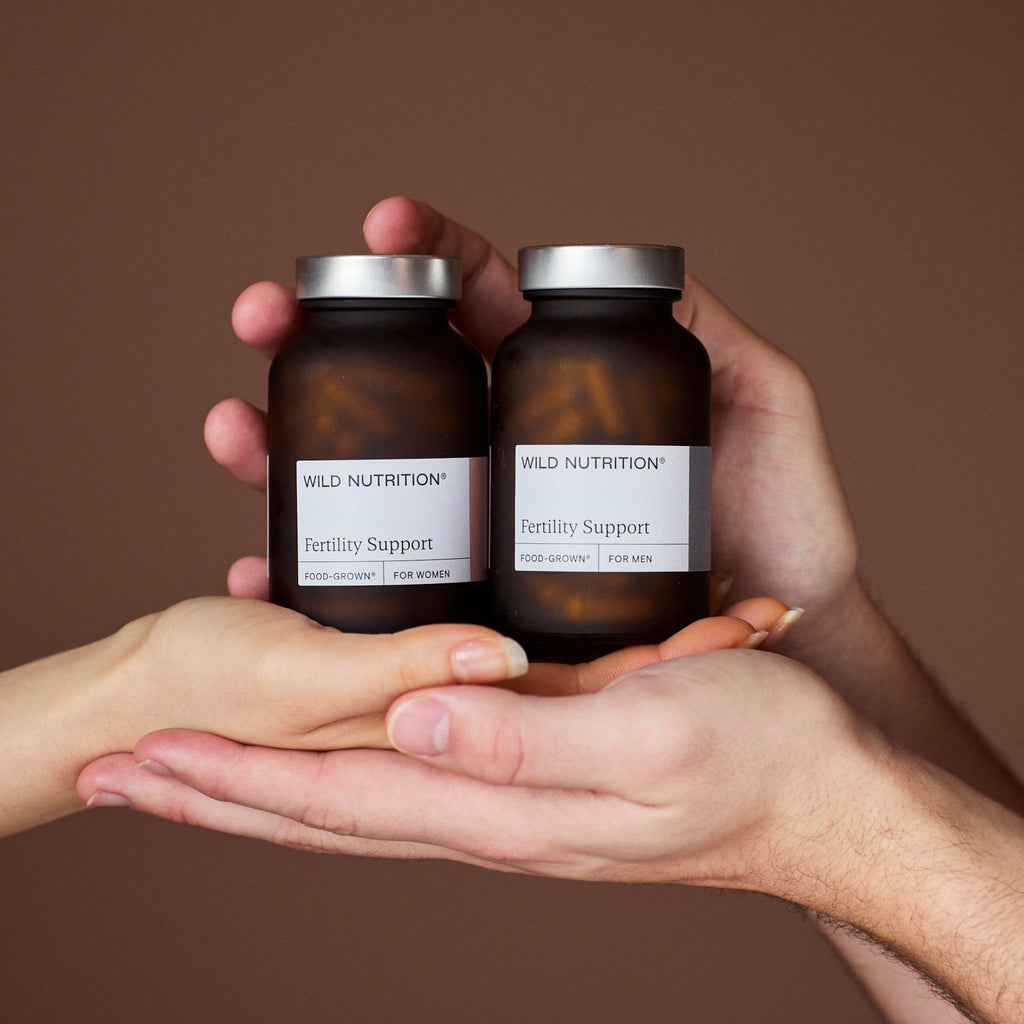 Wild Nutrition Men and Women's Fertility Duo for Reproductive Health & Fertility