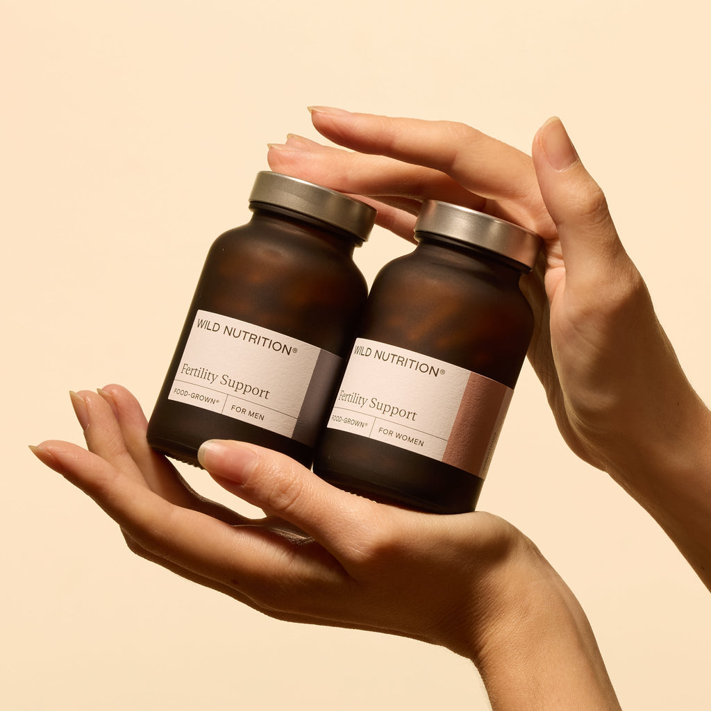 Wild Nutrition Men and Women's Fertility Duo (Pouch Refill) for Reproductive Health & Fertility