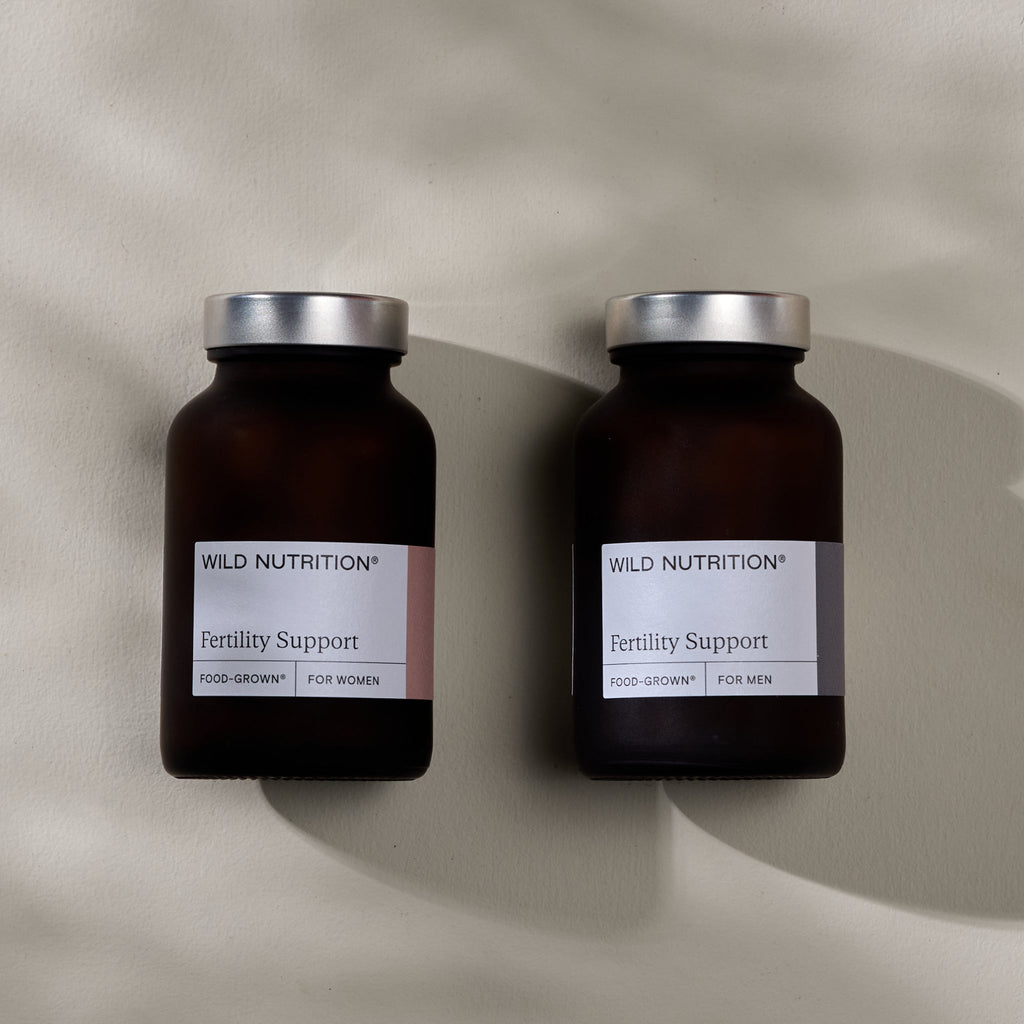 Wild Nutrition Men and Women's Fertility Duo (Pouch Refill) for Reproductive Health & Fertility
