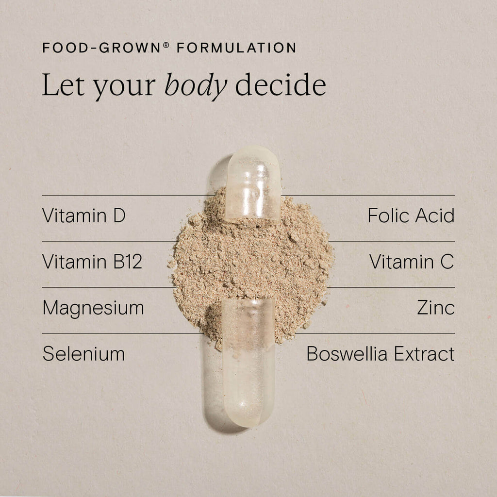 Wild Nutrition Food-Grown® Bone + Muscle Support for Bone, Muscle & Joint Support