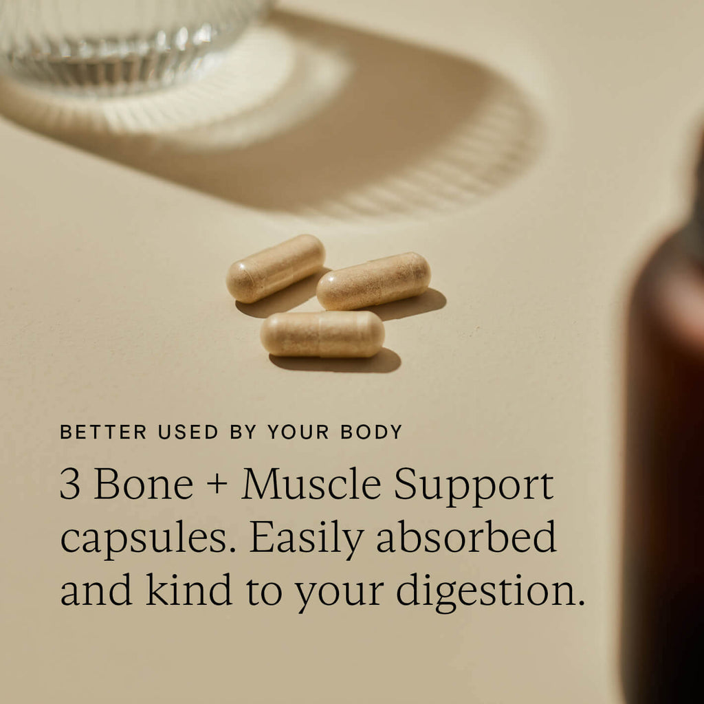 Wild Nutrition Food-Grown® Bone + Muscle Support for Bone, Muscle & Joint Support
