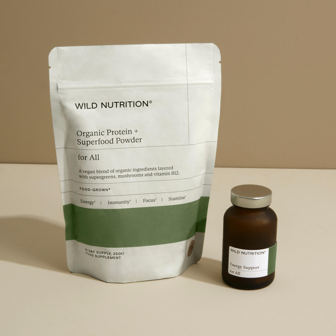Wild Nutrition Natural Energy Duo for Energy Production & Reduced Fatigue