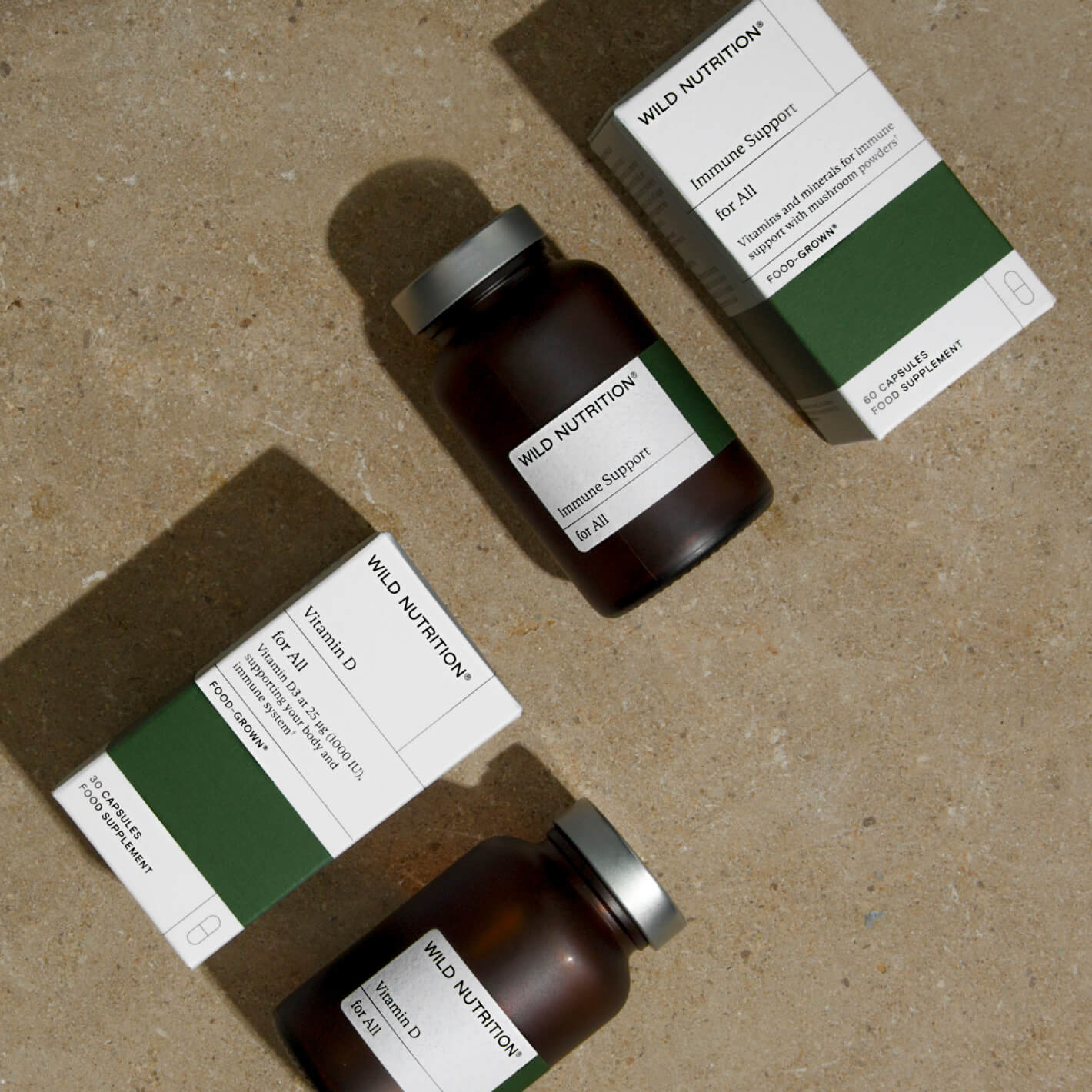Wild Nutrition Immune Support Duo for Immune Function & Daily Wellness