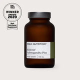 Wild Nutrition Food-Grown® KSM-66® Ashwagandha Plus for Stress & Emotional Balance Support