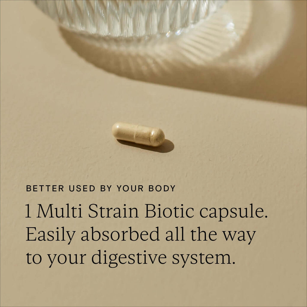 Wild Nutrition Food-Grown® Multi Strain Biotic for Gut Health & Digestive Support