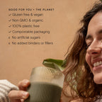 Wild Nutrition Food-Grown® Organic Protein + Superfood Powder for Daily Nutrition & Wellness Support