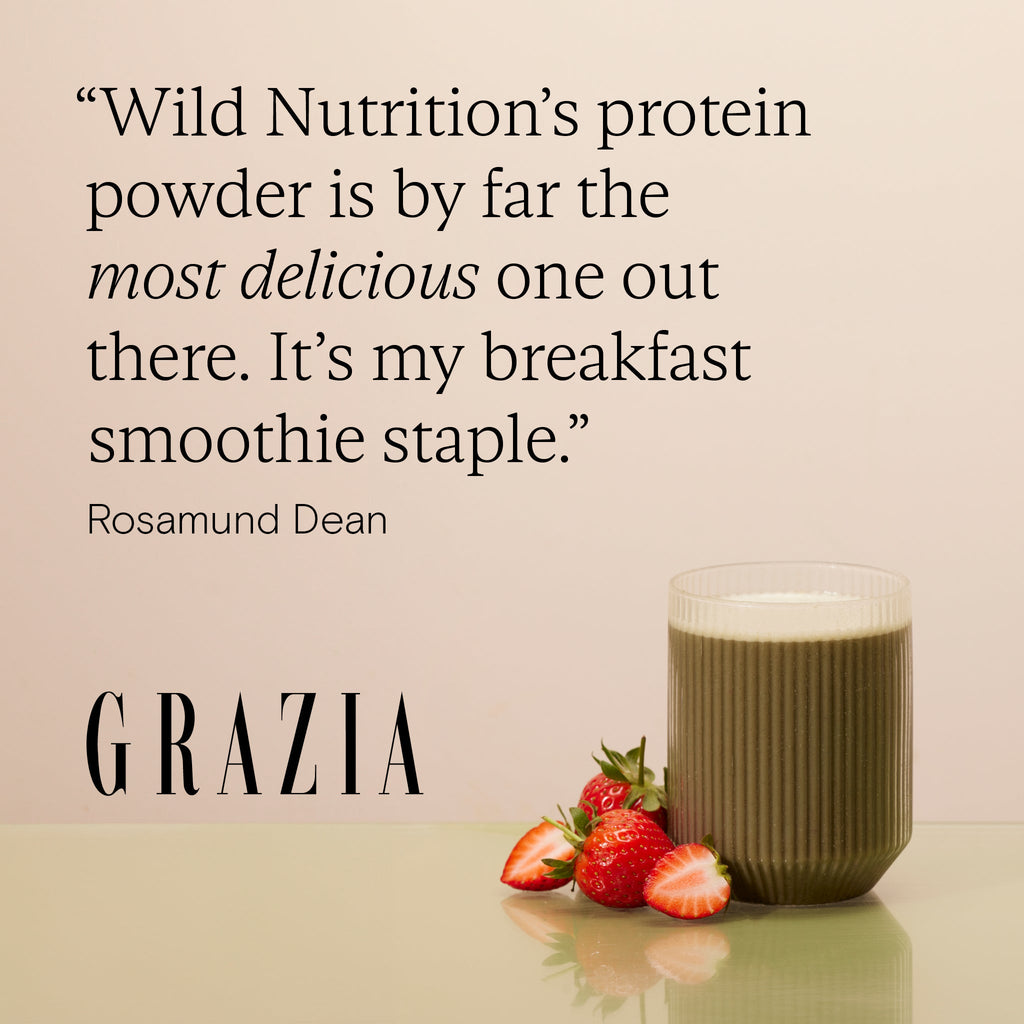 Wild Nutrition Food-Grown® Organic Protein + Superfood Powder for Daily Nutrition & Wellness Support