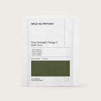 Wild Nutrition Food-Grown® Omega 3 - 3 Month Supply for Brain, Heart & Vision Support
