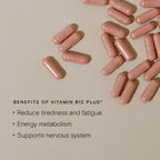 Wild Nutrition Food-Grown® Vitamin B12 Plus for Energy Production & Nervous System Health