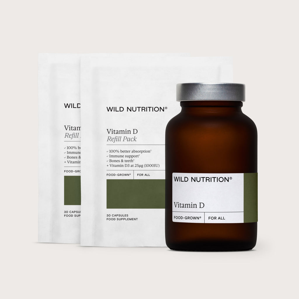Wild Nutrition Food-Grown® Organic Turmaforte™ Turmeric - 3 Month Supply for Joint Comfort & Inflammation Support