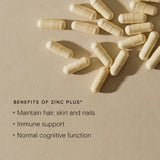 Wild Nutrition Food-Grown® Zinc Plus for Immunity, Skin & Cellular Health
